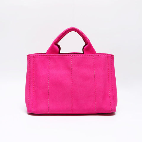 Prada Kanapa 2Way SS迷你手提袋粉红色WS12479
