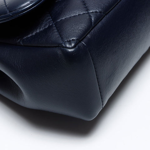 Chanel Coco Mark Matelasse Lambe n ° 21 Bag d'épaule Navy WS12485