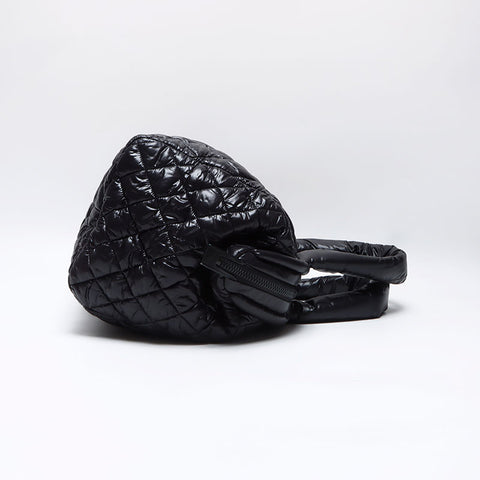 Chanel Chanel Coco Mark Matelasse Cococo Cocoon No. 15 Sac à main noir WS12486