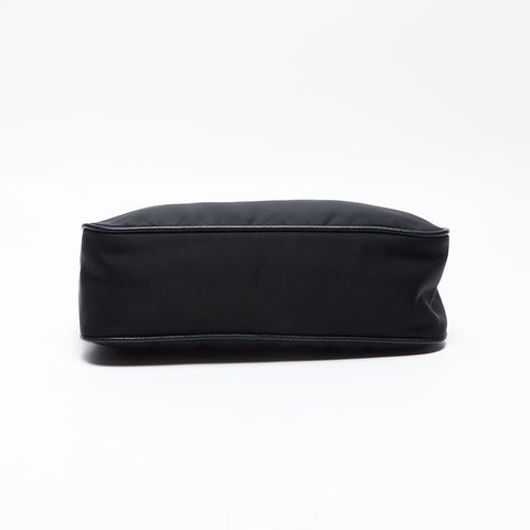 PRADA REDIDING NYLON POUCH SAGHER SAGHER BLACK WS12489