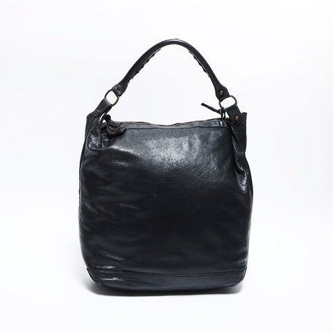 バレンシアガ BALENCIAGA ザ デイ レザー ショルダーバッグ ブラック WS12496