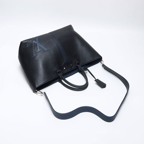 ルイ・ヴィトン LOUIS VUITTON ペルネル 2way 2017 ロゴ 2017年 トートバッグ ネイビー WS12521