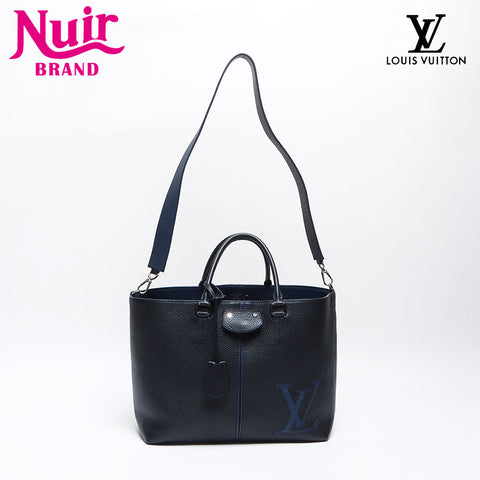 ルイ・ヴィトン LOUIS VUITTON ペルネル 2way 2017 ロゴ 2017年 トートバッグ ネイビー WS12521