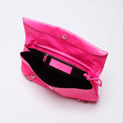 Balenciaga Balenciaga Enveloppe Color Color Sac à épaule rose WS12531