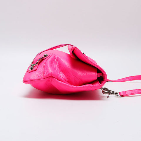 Balenciaga Balenciaga Enveloppe Color Color Sac à épaule rose WS12531