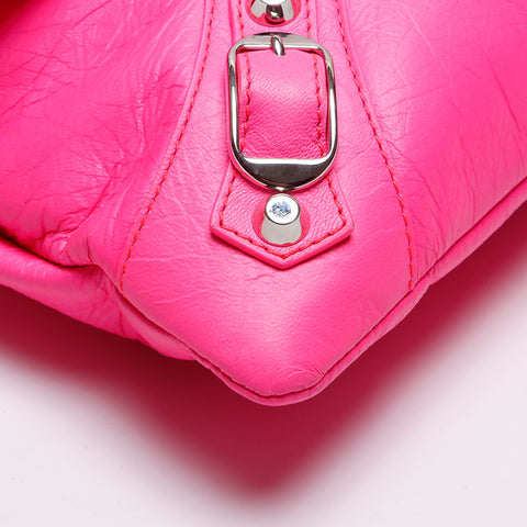 Balenciaga Balenciaga Enveloppe Color Color Sac à épaule rose WS12531