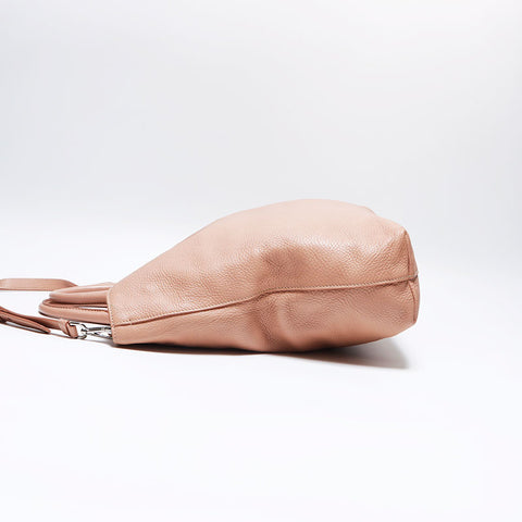 PRADA 2way Leather SilverMetal Shoulder Bag pink WS12533