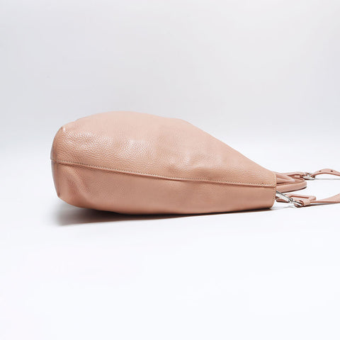 PRADA 2way Leather SilverMetal Shoulder Bag pink WS12533