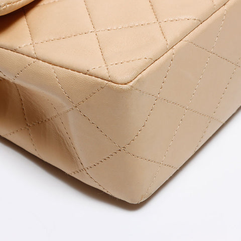 香奈儿（Chanel Minimimatelasse）连锁lambskin No. 5 2000肩袋米色WS12548