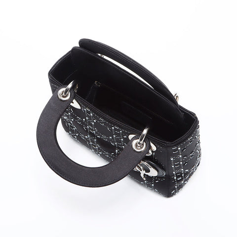 克里斯蒂安·迪奥（Christian Dior Lady）Dior Mini 2Way手提包黑色WS12575
