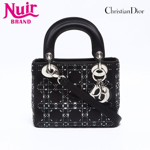 克里斯蒂安·迪奥（Christian Dior Lady）Dior Mini 2Way手提包黑色WS12575