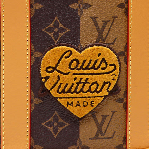 ルイ・ヴィトン LOUIS VUITTON NIGO ランドネ ストライプ M45968 ショルダーバッグ ブラウン WS12578