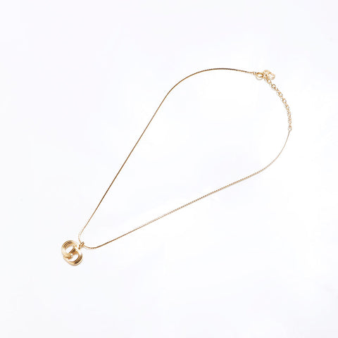 Christian Dior CD logo Necklace gold WS12589
