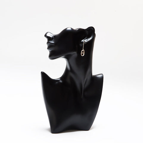 HERMES 925 Chaine d'Ancre Farandole Pierce Pierce Silver WS12594