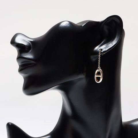 HERMES 925 Chaine d'Ancre Farandole Pierce Pierce Silver WS12594