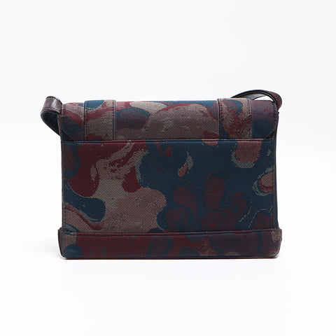 クリスチャンディオール Christian Dior PETER DOIG 迷彩 ショルダーバッグ ネイビー WS12595