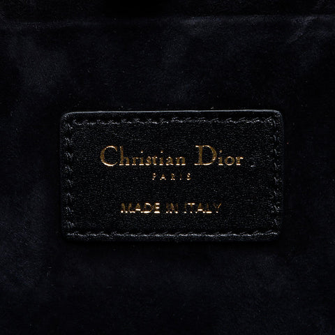 Christian Dior Archicanage Essential Small Leather Shoulder Bag black WS12601