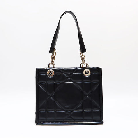 Christian Dior Archicanage Essential Small Leather Shoulder Bag black WS12601