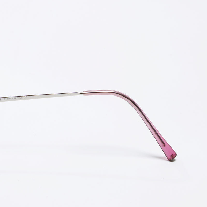 CHANEL シャネル リムレス サングラス　Y2K 希少】シャネル CHANEL リムレス メガネ サングラス クリアy2k