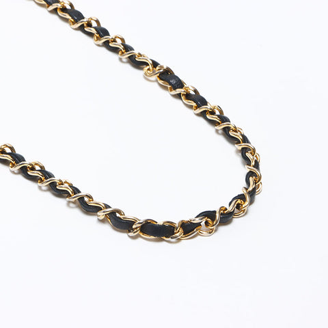 Chanel CHANEL No. 1 Lambskin Chain Minimatelasse Shoulder Bag Black WS12609