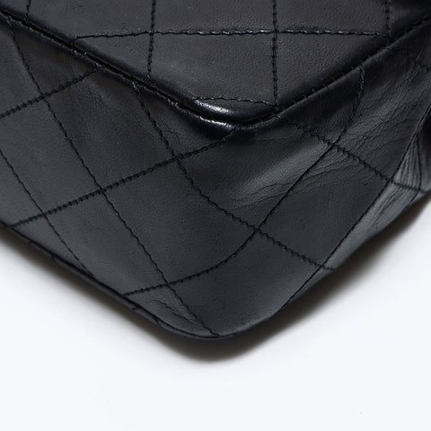 Chanel CHANEL No. 1 Lambskin Chain Minimatelasse Shoulder Bag Black WS12609