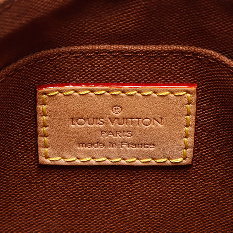 ルイ・ヴィトン LOUIS VUITTON COMME des GARCONS ギャルソン コラボ パーティ バッグ 2008年 ショルダーバッグ ブラウン WS12610