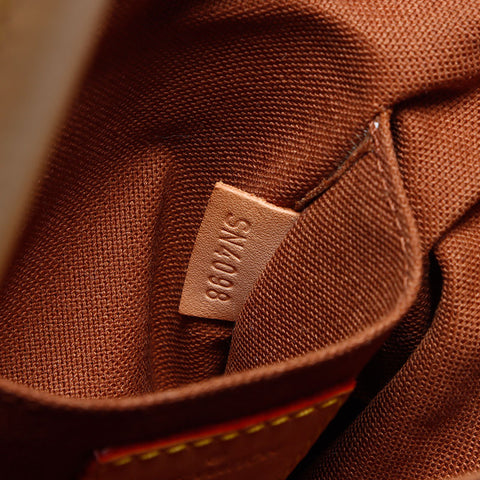 Louis Vuitton LOUIS VUITTON COMME des GARCONS Garcons Collaboration Party Bag 2008 Shoulder Bag Brown WS12610