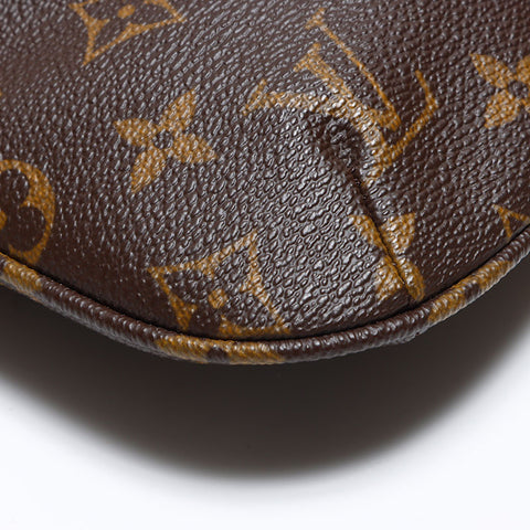 Louis Vuitton LOUIS VUITTON COMME des GARCONS Garcons Collaboration Party Bag 2008 Shoulder Bag Brown WS12610