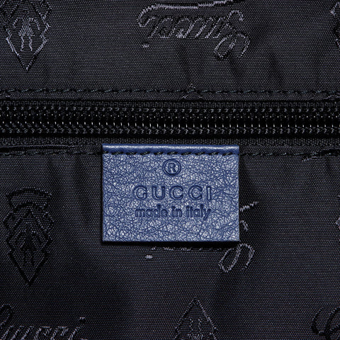 Gucci GG Shima Leather Tote Bag Blue WS12613