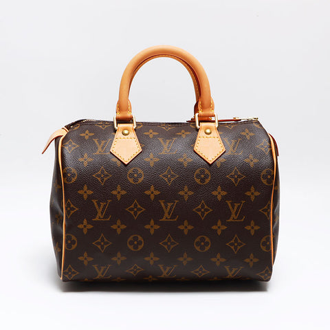 ルイ・ヴィトン LOUIS VUITTON 2003 モノグラム スピーディ25 ボストンバッグ ブラウン WS12615