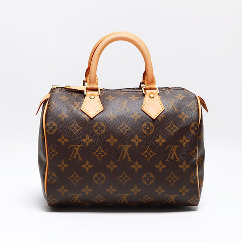 ルイ・ヴィトン LOUIS VUITTON 2003 モノグラム スピーディ25 ボストンバッグ ブラウン WS12615