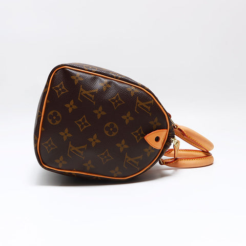 ルイ・ヴィトン LOUIS VUITTON 2003 モノグラム スピーディ25 ボストンバッグ ブラウン WS12615