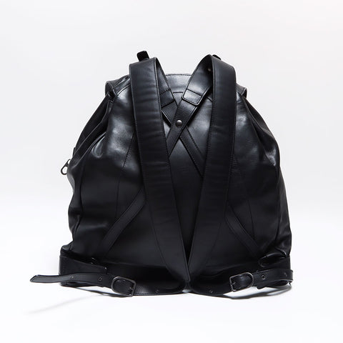 BOTTEGAVENETA INTRECCIATO leather Backpack Â· Daypack black WS12617