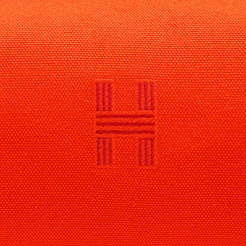 Hermes HERMES Brid A Black PM 2020-2025 Handbag Orange WS12620