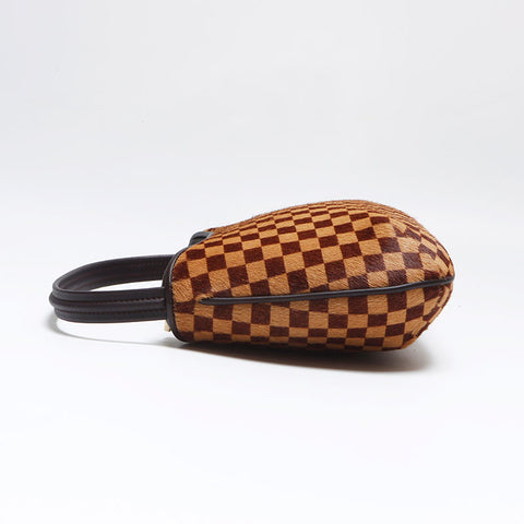 Louis Vuitton Damier Sauvage Tiger M92132 Handbag Brown WS12625