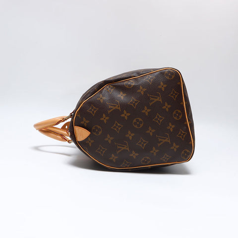 Louis Vuitton Louis Vuitton 1999 Speedy Bandoliere 35 Monogramme Boston Sac brun WS12632