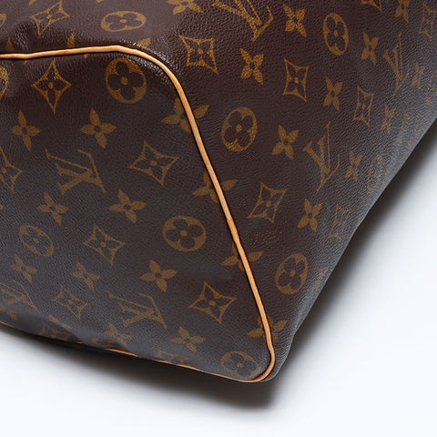 Louis Vuitton Louis Vuitton 1999 Speedy Bandoliere 35 Monogramme Boston Sac brun WS12632