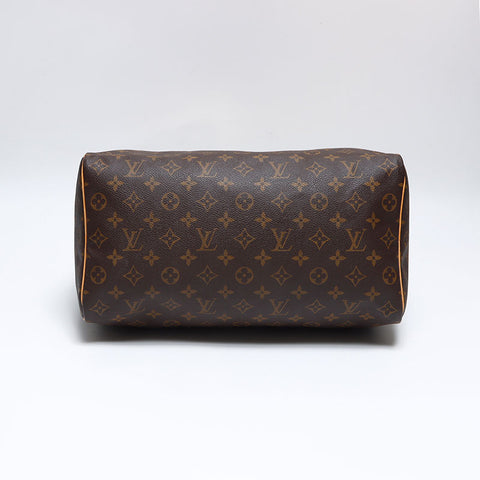 Louis Vuitton Louis Vuitton 1999 Speedy Bandoliere 35 Monogramme Boston Sac brun WS12632