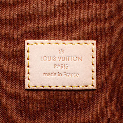 ルイ・ヴィトン LOUIS VUITTON モノグラム ロックイット M40102 ハンドバッグ ブラウン WS12641