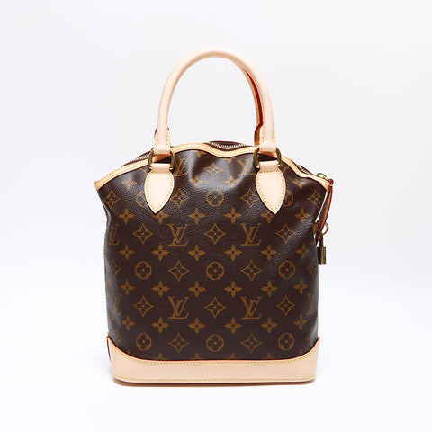 ルイ・ヴィトン LOUIS VUITTON モノグラム ロックイット M40102 ハンドバッグ ブラウン WS12641