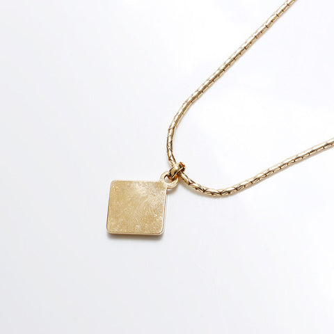 Christian Dior logo Necklace gold WS12645