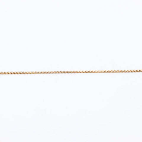 Christian Dior CD logo Necklace gold WS12646