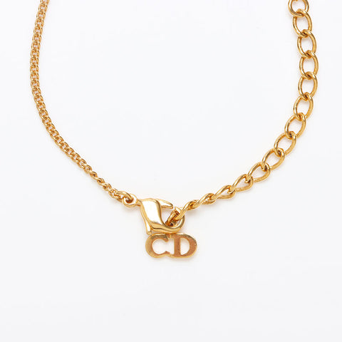 Christian Dior CD logo bracelet gold WS12647
