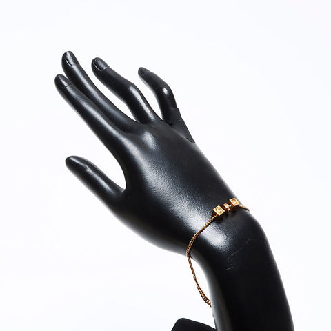 Christian Dior CD logo bracelet gold WS12647