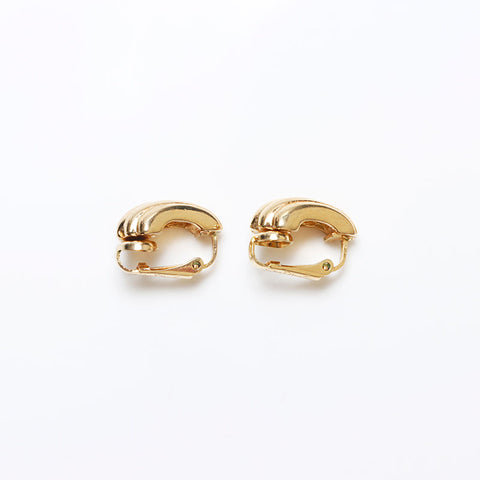 Christian Dior Shell motif Earring gold WS12649