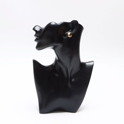 Christian Dior Shell motif Earring gold WS12649