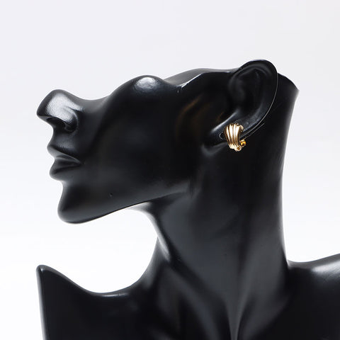 Christian Dior Shell motif Earring gold WS12649