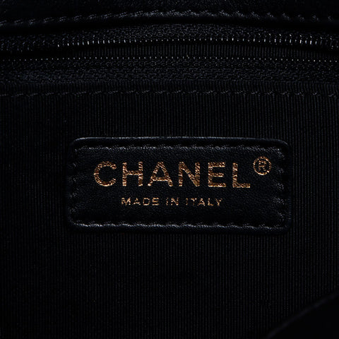 Chanel Chanel 20. Lambskin Matelasse Bicolor Umhängetasche Beige schwarz WS12664