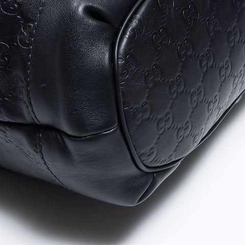 Gucci Gucci Guccishima Sookie 2way en cuir sac en cuir noir WS12671