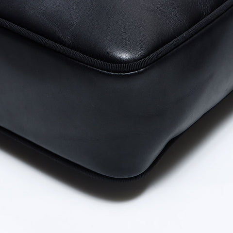 Salvatore Ferragamo Vara Leather Gold Metal Shoulder Bag black WS12681